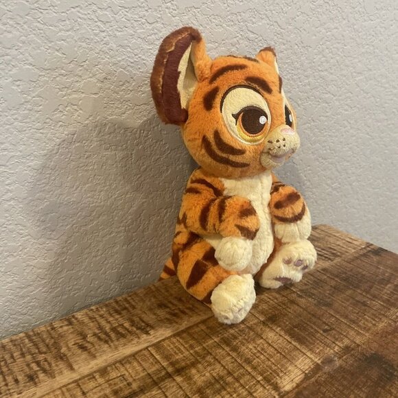 Disney Parks Disney Babies Aladdin Rajah Tiger 10” Plush Stuffed Toy No Blanket - Picture 3 of 9